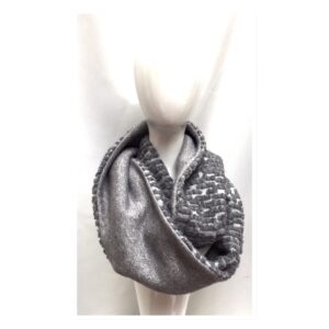 Luxe Sparkle Knit Infinity Scarf