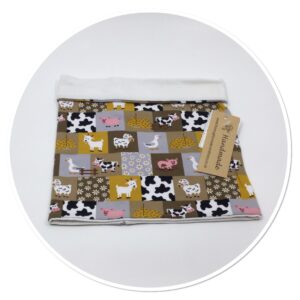 Reversible Snood Farm Friends