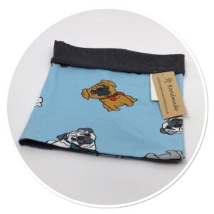 Reversible Snood Pugs