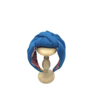 Winter Headband Kingfisher Blue Wool