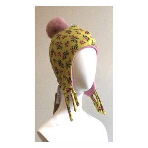 Festival Beanie Mustard Ditzy Floral