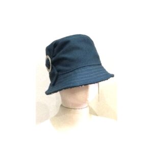 Trilby With Side Buckle Teal