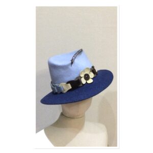 Felt Trilby Two Blues
