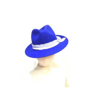 Felt Trilby Royal Blue