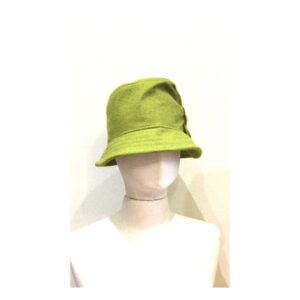 Trilby With Side Buckle Lime