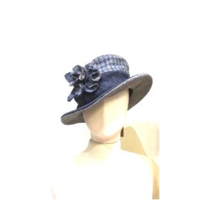 Jenny Brimmed Hat Navy Marl