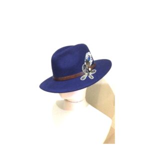 Felt Fedora Butterly Applique