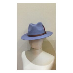 Felt Fedora Dusty Blue