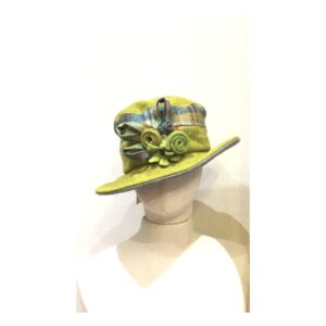 Jenny Brimmed Hat Lime